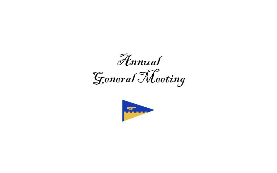 Notice Of Annual General Meeting – Tuesday 26th November 2019