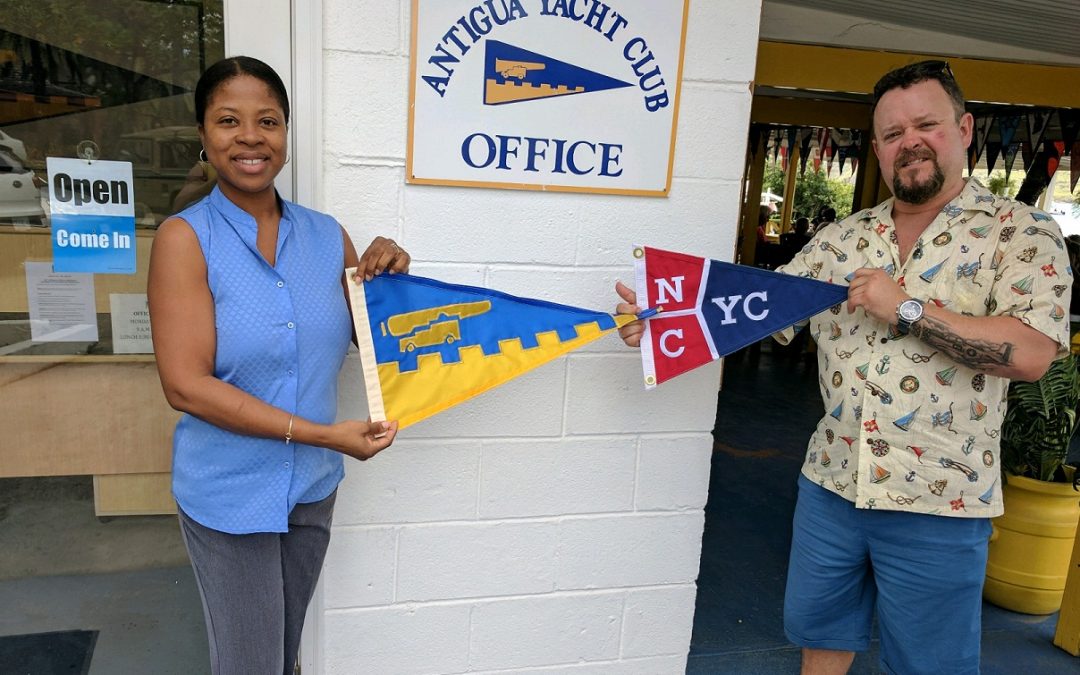 Burgee Exchange with North Cape Yacht Club