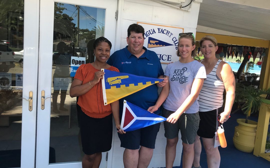 Burgee Exchange with Clear Water Yacht Club