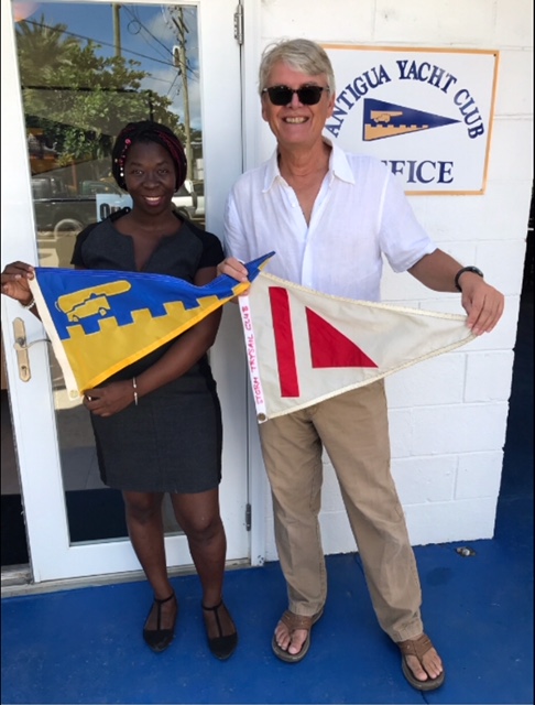 Burgee Exchange with Storm Trysail Club