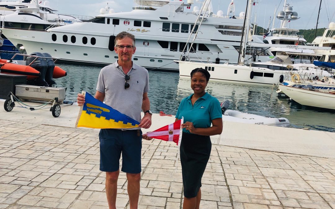 Burgee Exchange with Royal St. George Yacht Club