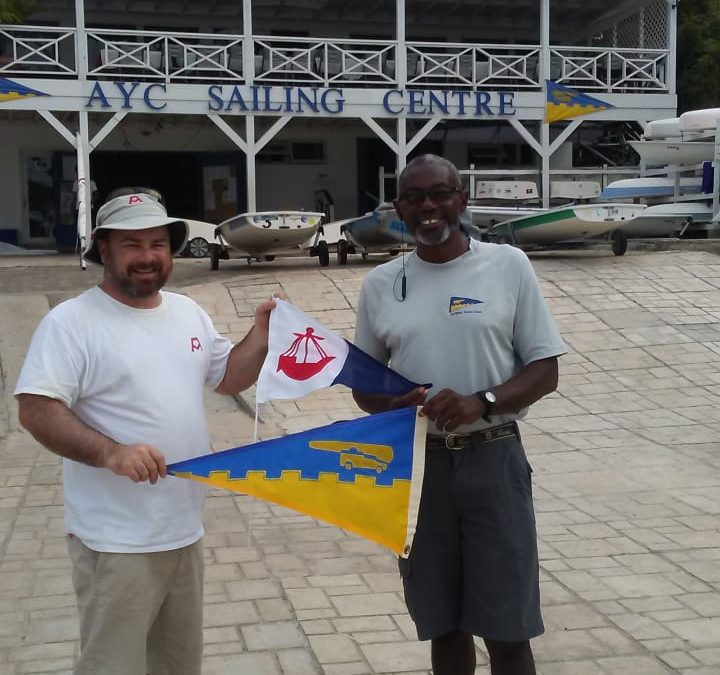 Burgee Exchange with Lymington Town Sailing Club based in the UK