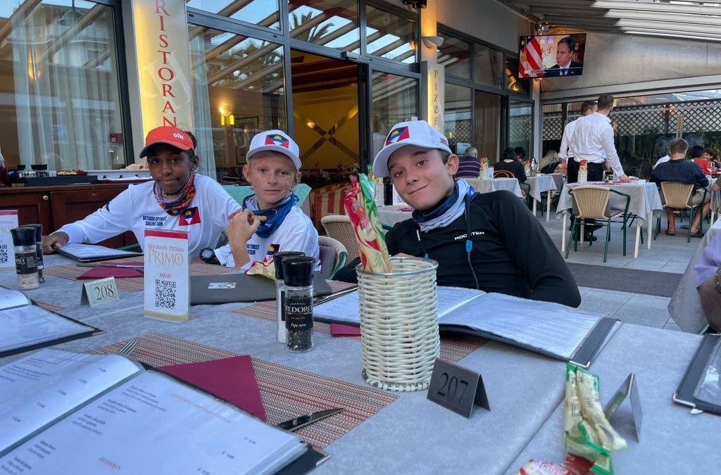 Congratulations Emily Gillard, Alistair Knoblough and Patrick Greensmith at the completion of The Optimist World Championship in Riva del Garda, Italy.